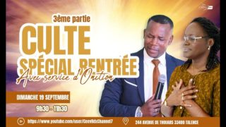 La Foi fondée sur la puissance de Dieu – Pasteur Sosthène MABOUADI