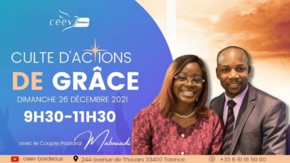 Culte d’action de grâce en direct | monegliseceev.net