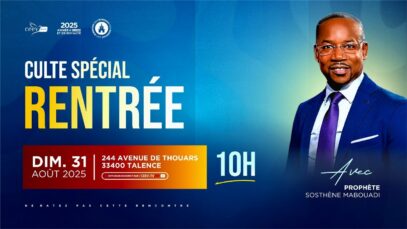 Culte spécial Rentrée ! I Prophète Sosthène MABOUADI