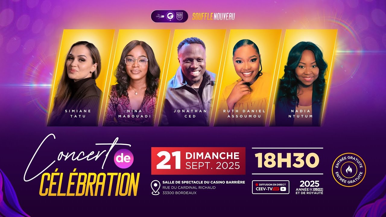 Concert de Célébration – CSN2025 – [CEEV.TV | Eglise évangélique à ...