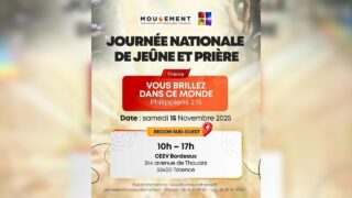 Journée nationale de jeûne et prière I Jeunesse Foursquare France à Ceev Bordeaux