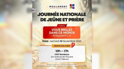 Journée nationale de jeûne et prière I Jeunesse Foursquare France à Ceev Bordeaux