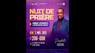 Nuit de prière : COMMENT EXPÉRIMENTER  LA DISTINCTION PAR L’ONCTION ! I Prophète Sosthène MABOUADI