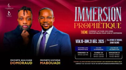 Comment activer vos dons prophétiques pour voir et entendre I Prophète Jean Marie Domoraud – J2 – S2