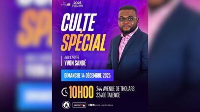 Culte en ligne I Apôtre Yvon SANDE