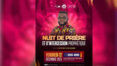 Nuit de prière et d&rsquo;intercession prophétique I Apôtre Yvon SANDE