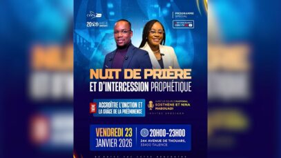 Nuit de prière et d&rsquo;intercession prophétique I Prophète Sosthène MABOUADI