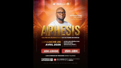 Conférence APHESIS J4 PLENIERE | Rév. Benny DAG-ANNAN