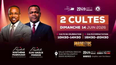 Conférence PARAKLETOS : 4ème plénière Prophétique J4 |  Prophète Djo Grâce MWENZE