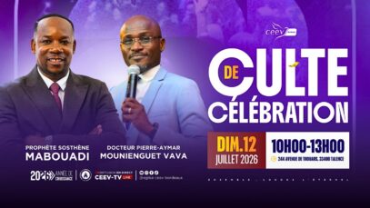 Culte de Célébration I Prophète Sosthène MABOUADI I Docteur Pierre-Aymar MOUNIENGUET VAVA