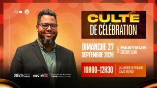 Culte de Célébration I Pasteur Grégory ALINE